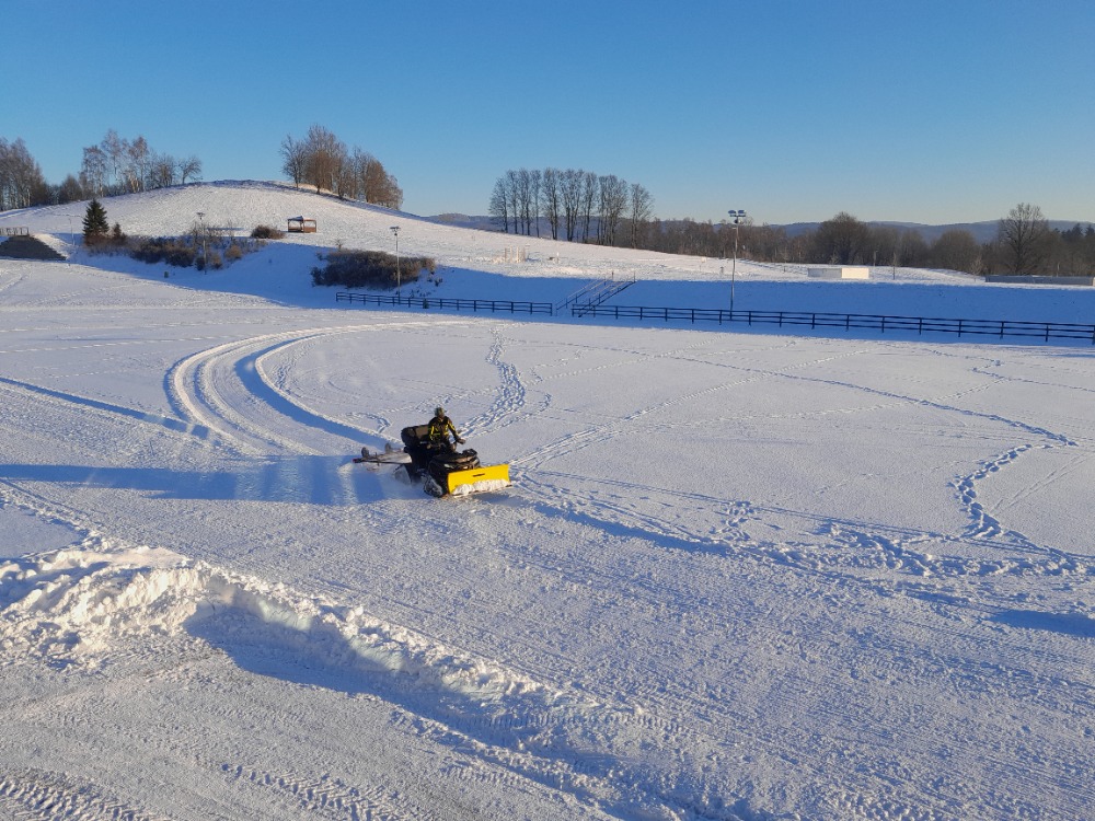 Dnes opět stopy čerstvě upraveny