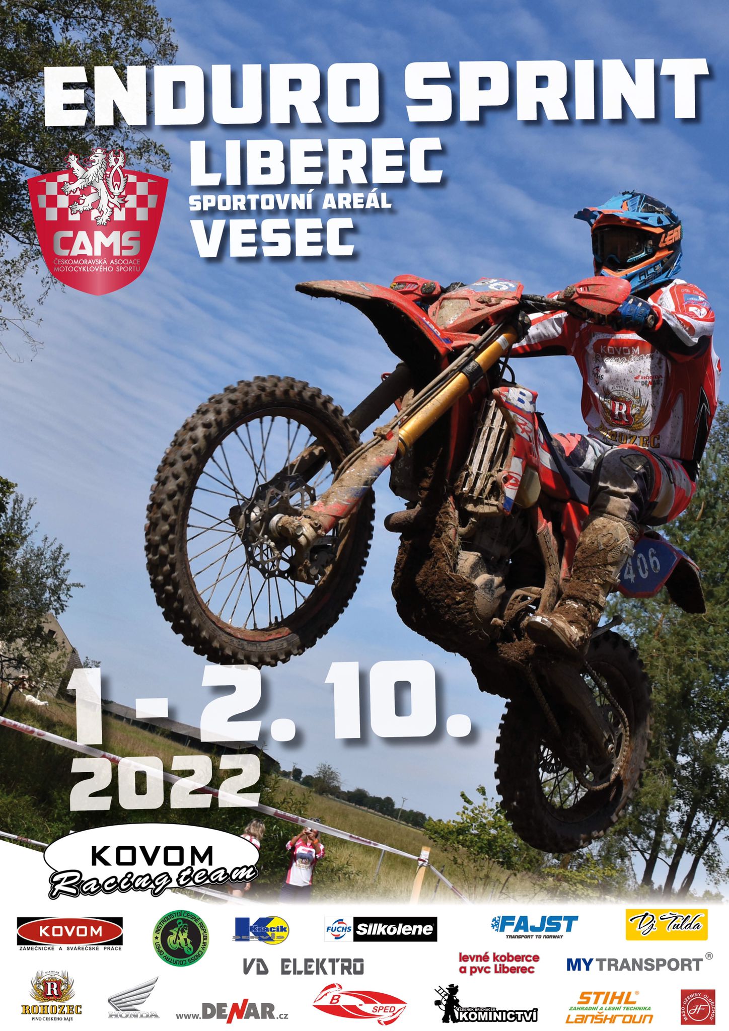 Enduro sprint Liberec - úvodní obrázek