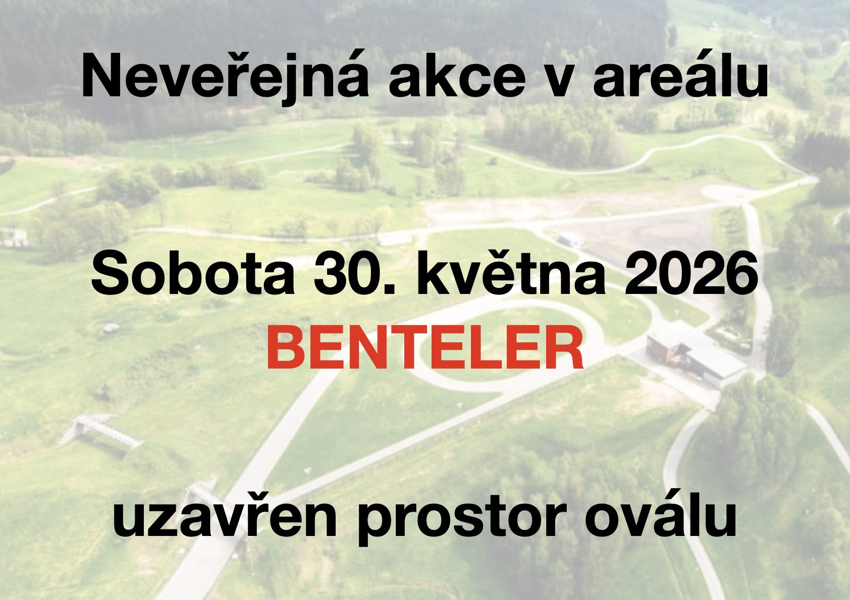 Sobota 30. května 2026 - neveřejná akce - Benteler - úvodní obrázek