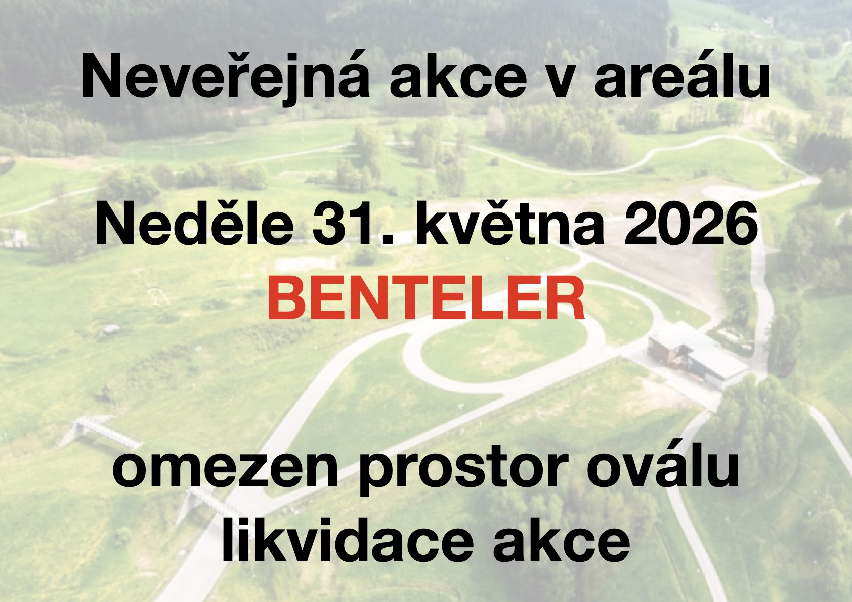 Neděle 31.5. 2026 - Benteler - likvidace akce - úvodní obrázek