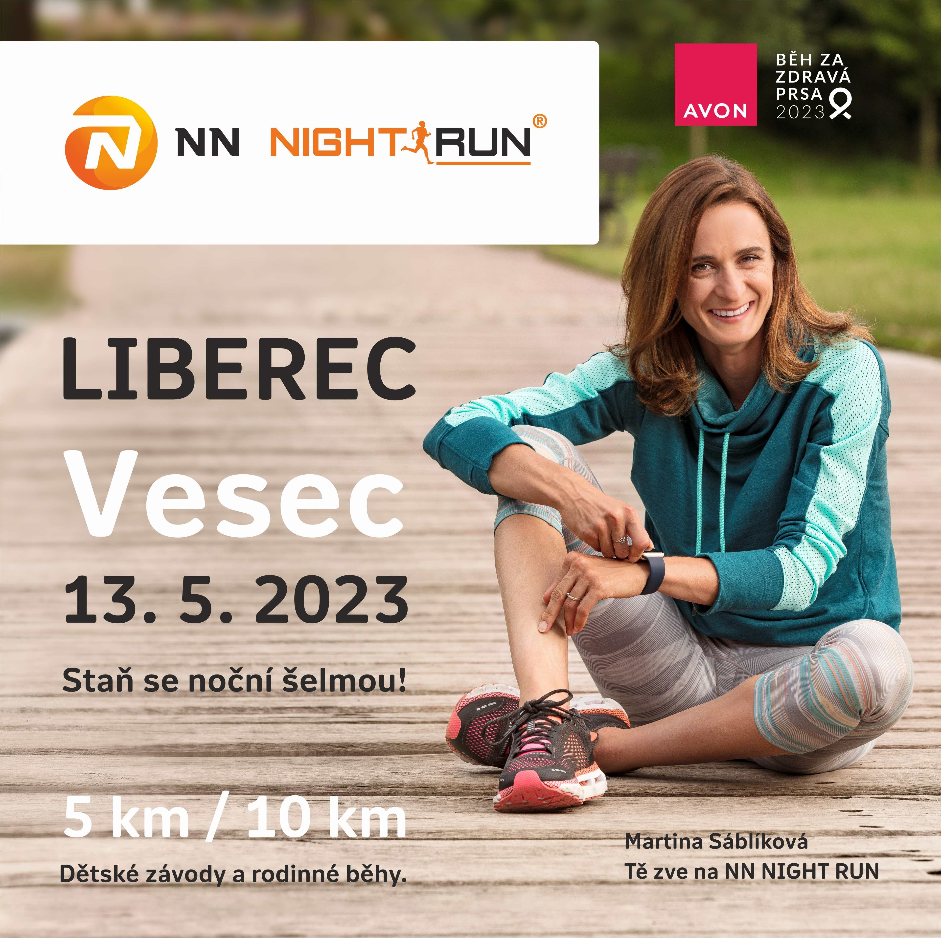 NN NIGHT RUN LIBEREC opět ve VESCI - úvodní obrázek