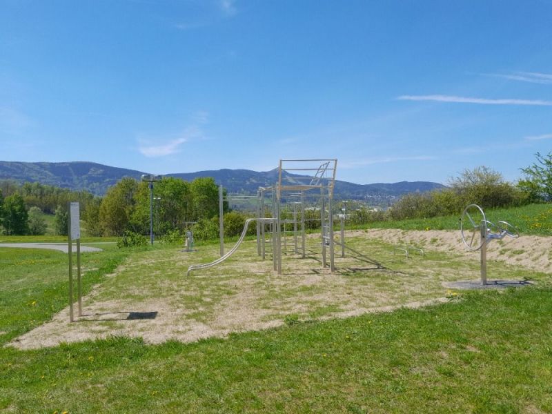 Mapa areálu discgolfu - úvodní obrázek