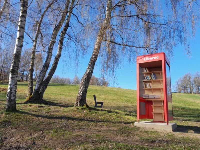 KnihoBudka je další novinkou v našem areálu