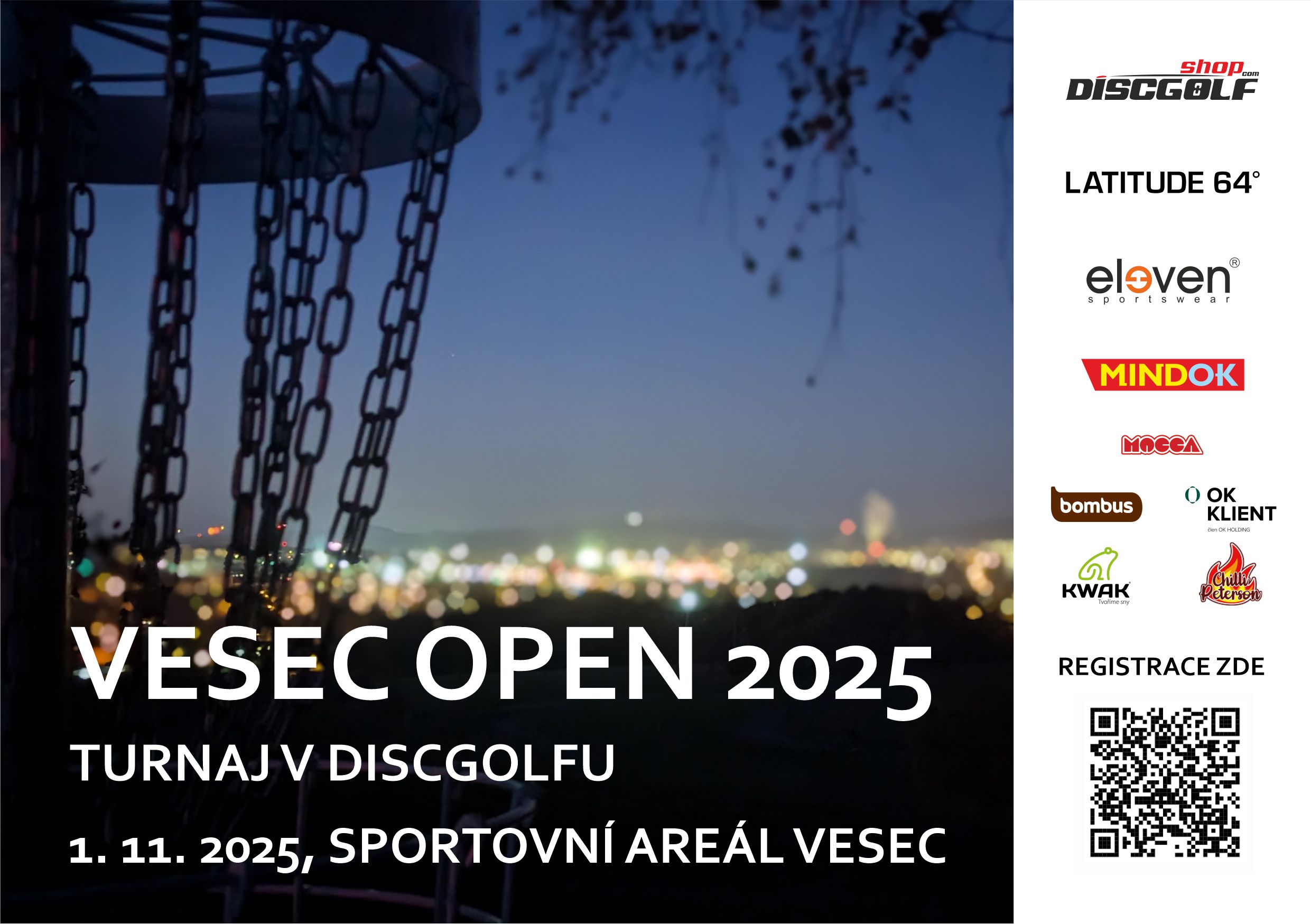 sobota 1. listopadu 2025 - Vesec open 2025 - úvodní obrázek